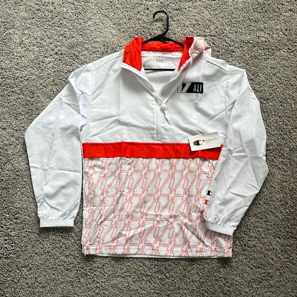 Mohammed Ali hooded wind breaker